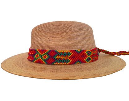 Chapeau en rotin | Macramé