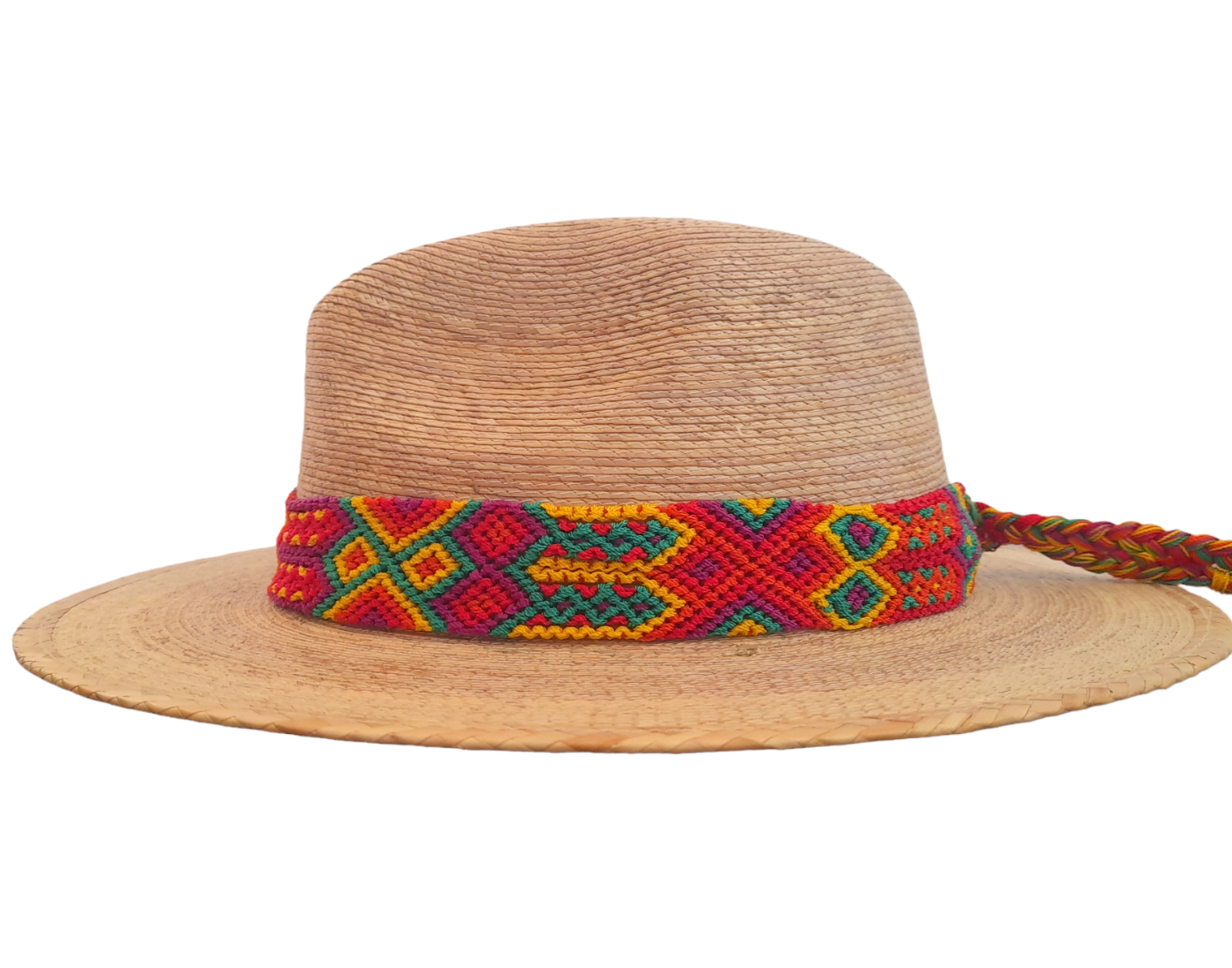 Chapeau en rotin | Macramé