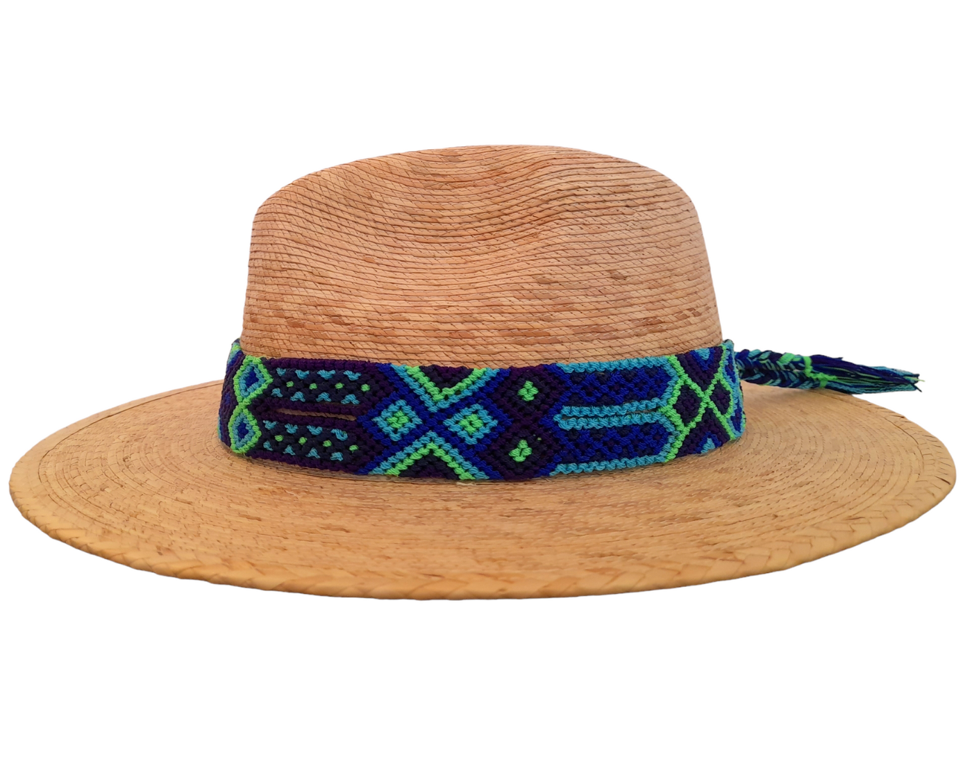 Chapeau en rotin | Macramé