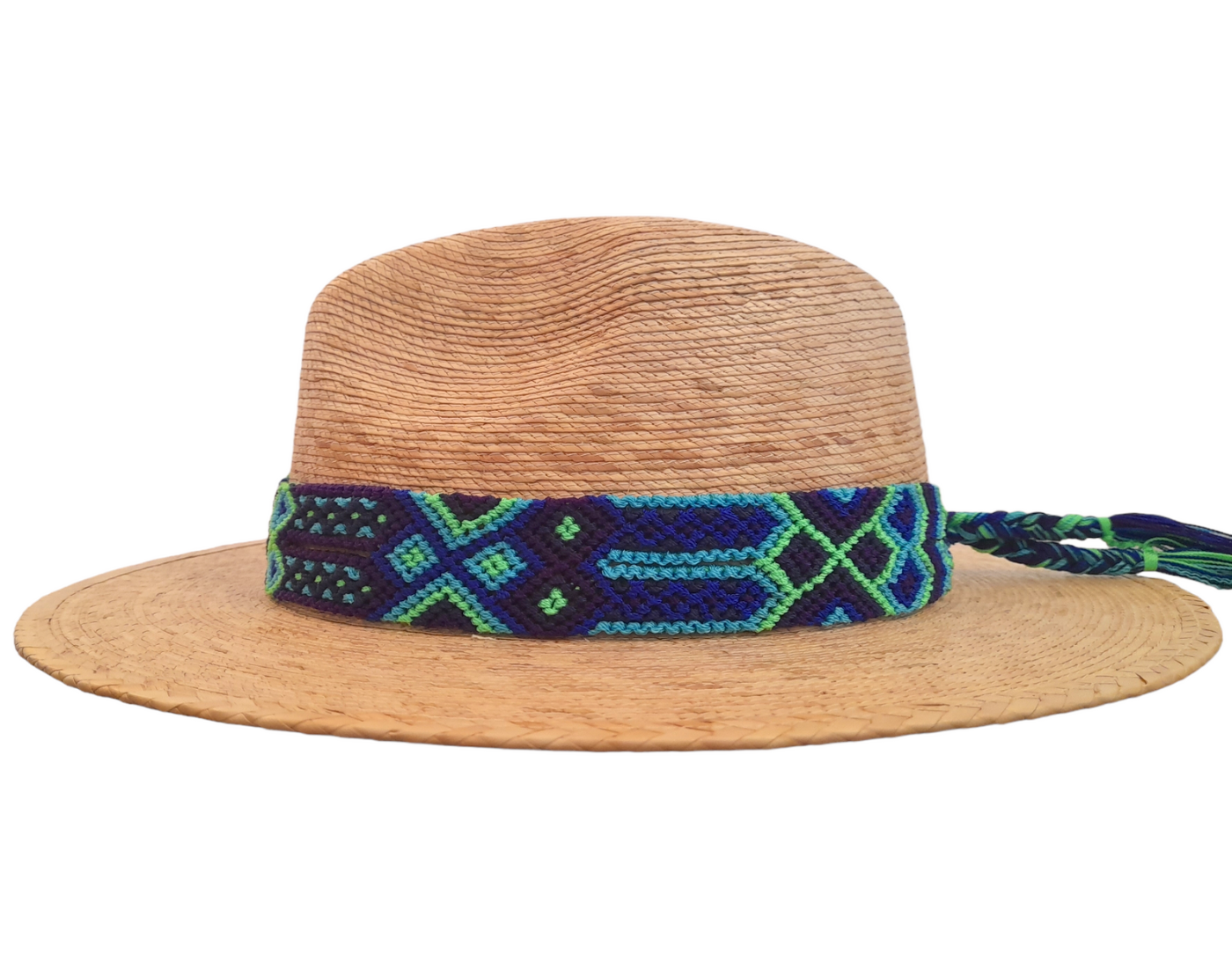 Chapeau en rotin | Macramé