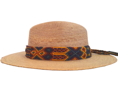 Chapeau en rotin | Macramé